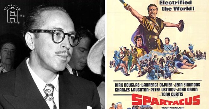 Cover photo - Dalton Trumbo - Oscar ดาลตัน ทรัมโบ หนึ่ง ใน ฮอลลีวูด เท็น โปสเตอร์หนัง Spartacus