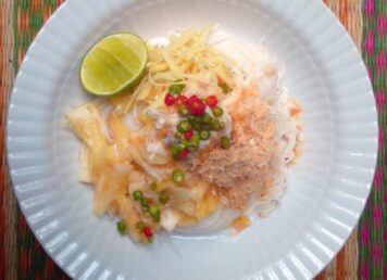 ขนมจีนซาวน้ำ ขนมจีน อาหาร หน้าร้อน ขนมจีนซาวน้ำ สูตรโบราณ