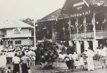 งาน ทำบุญ ขึ้น ปีใหม่ ที่ หน้า ศาลากลาง จังหวัด หลังเก่า ตราด จังหวัดตราด
