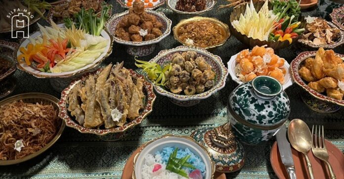 001 ข้าวแช่ อาหารมอญ
