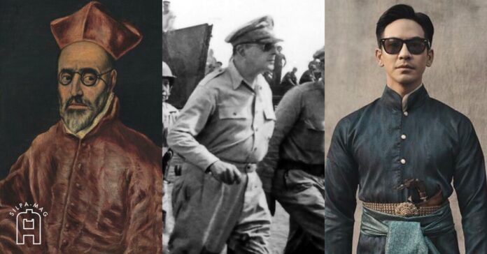 Cover photo Fernando Niño de Guevara นักบวช คริสต์ศาสนา สวม แว่นตา นายพลดักลาส แมกอาเธอร์ สวมใส่ แว่นกันแดด นักแสดง บุพเพสันนิวาส 2