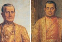 พระบาทสมเด็จพระพุทธยอดฟ้าจุฬาโลกมหาราช รัชกาลที่ 1 กับ พระบาทสมเด็จพระนั่งเกล้าเจ้าอยู่หัว หรือ พระนั่งเกล้าฯ รัชกาลที่ 3