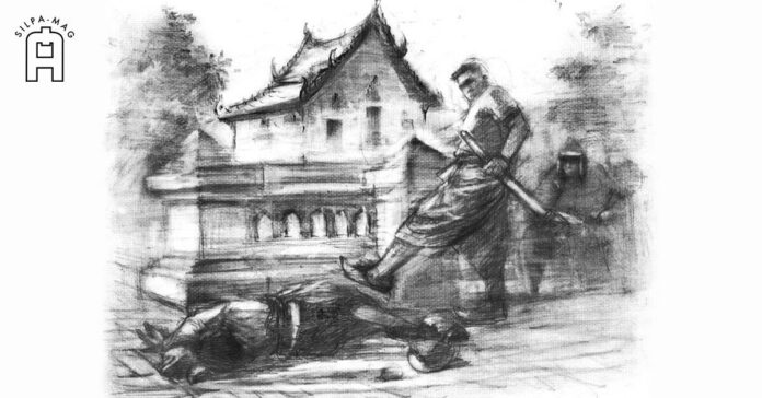 Cover Photo ภาพวาด ลายเส้น พระปีย์ ราชบุตรบุญธรรมสมเด็จพระนารายณ์ เหยื่อรัฐประหาร