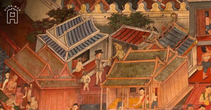 Cover photo 1 โอสถศาลา หมอบรัดเลย์ จิตรกรรมฝาผนัง พระวิหารน้อย วัดกัลยาณมิตร ประกอบเรื่อง ไข้ทรพิษ (ฝีดาษ)