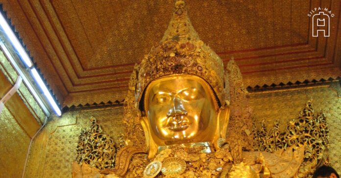 พระมหามัยมุนี เมืองมัณฑเล ม่า พระพุทธรูปมีชีวิต พระมหามัยมุนี พระพุทธรูปพม่า