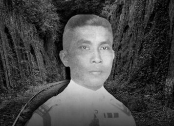 พระยาศรีสิทธิสงคราม เสียชีวิต คราว กบฏบวรเดช ฉากหลังเป็นภาพรางรถไฟ พระยาศรีสิทธิสงคราม (ดิ่น ท่าราบ)