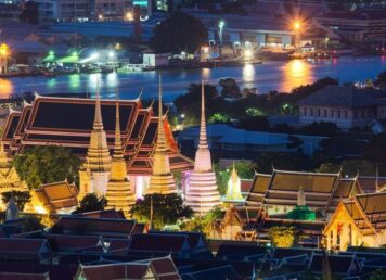 พระมหาเจดีย์สี่รัชกาล วัดโพธิ์ วัดเก่าแก่สมัยอยุธยา