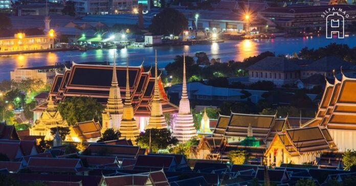 พระมหาเจดีย์สี่รัชกาล วัดโพธิ์ วัดเก่าแก่สมัยอยุธยา