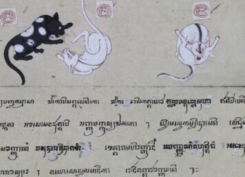 แมวด่าง แมวขาวปลอด ภาพเขียน แมวให้คุณ แมวให้โทษ ตำราแมว