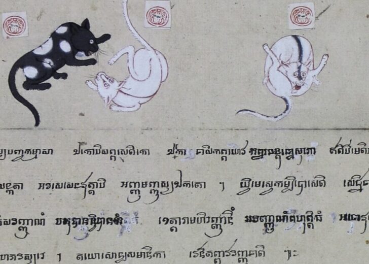 ทาสแมวต้องอ่าน “ลักษณะแมวให้คุณ-ให้โทษ” บันทึกไว้ตั้งแต่สมัยอยุธยา แมวด่าง แมวขาวปลอด ภาพเขียน แมวให้คุณ แมวให้โทษ ตำราแมว