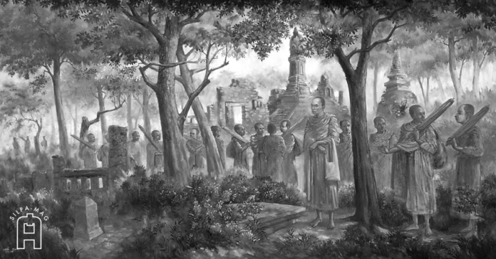 พระบาทสมเด็จพระจอมเกล้าเจ้าอยู่หัว รัชกาลที่ 4 ครั้ง ผนวช เป็น พระวชิรญาณเถระ หรือ ภิกษุเจ้าฟ้ามงกุฎ ได้ ก่อตั้ง ธรรมยุติกนิกาย