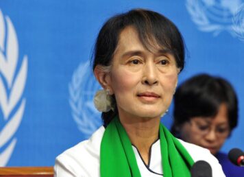 อองซานซูจี ผู้นำประชาธิปไตยเมียนมา