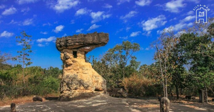 อุทยานประวัติศาสตร์ภูพระบาท ภูพระบาท อุดรธานี บน เทือกเขาภูพาน มรดกโลก ที่ตั้ง หอนางอุสา ปรากฏการณ์มติชน 2024