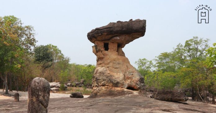 อุทยานประวัติศาสตร์ภูพระบาท อุดรธานี ที่ตั้ง พระบาทบัวบก บ้านเชียงและภูพระบาท