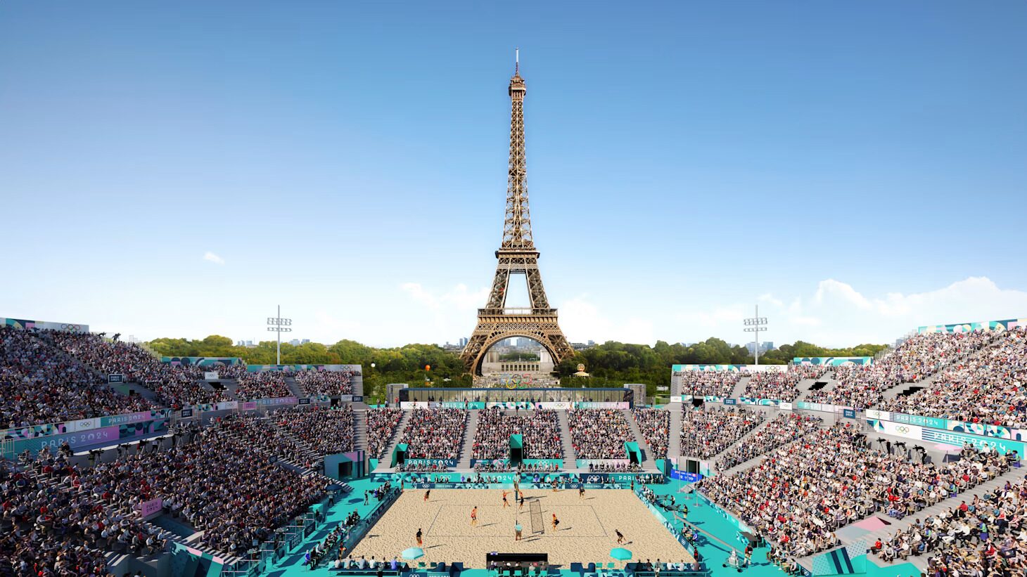 หอไอเฟล โอลิมปิก ปารีสเกมส์ 2024