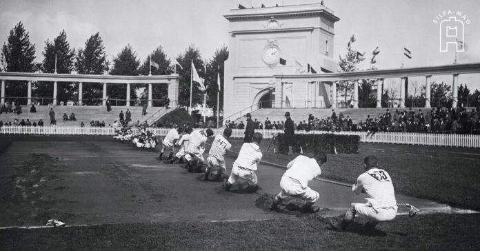 Cover Photo tug of war Olympic กีฬาชักเย่อ โอลิมปิก