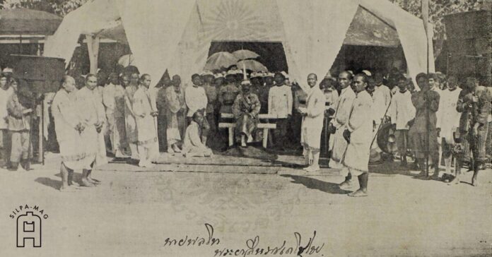 praya yuen พระยายืนชิงช้า ในพิธีโล้ชิงช้า