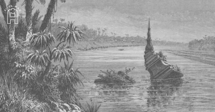 พระธาตุกลางน้ำโขงที่หนองคาย พระธาตุเมืองลาหนองคาย