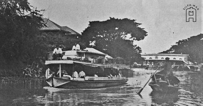 เรือเมล์ขาว สามารถไปถึง ประตูน้ำ