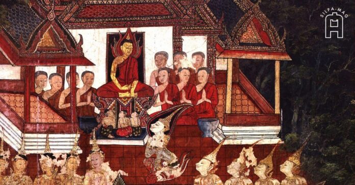 Cover photo Buddha พระพุทธเจ้า เทวดา สนทนากับเทวดา