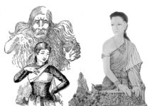 ลายเส้น แม่นาก ปั้นเหน่งแม่นาก