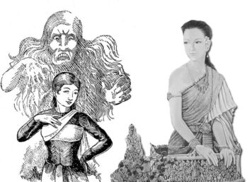 ลายเส้น แม่นาก ปั้นเหน่งแม่นาก