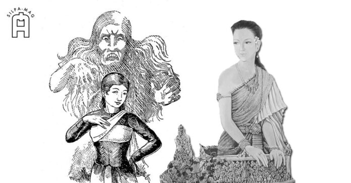 Cover Photo ลายเส้น แม่นาก ปั้นเหน่งแม่นาก