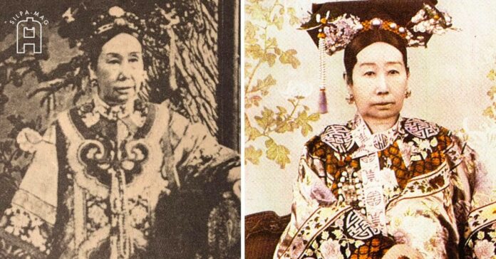 Cover photo Empress Dowager ซูสีไทเฮา จีน