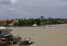 เกาะเกร็ด ชุมชนมอญ จังหวัดนนทบุรี มอญขวาง มอญขวาง