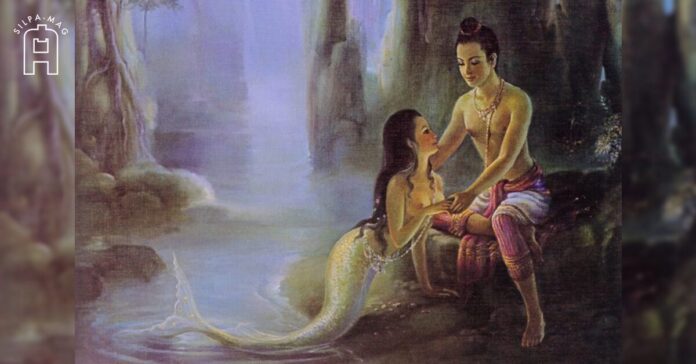 Cover photo Phra Abhai Mani พระอภัยมณี กับ นางเงือก พระอภัยมณีได้นางเงือกเป็นเมีย