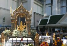 พระพรหม ศาลพระพรหม สี่แยกราชประสงค์