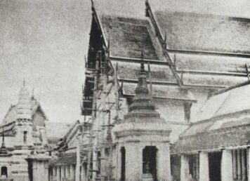 พระอุโบสถวัดโพธิ์ (วัดพระเชตุพนวิมลมังคลาราม) หนึ่งในวัด ที่ อยู่ใน บิณฑบาตเวร เพลงยาวพระราชปรารภ รัชกาลที่ 3