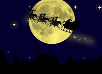 ซานตาคลอส ขี่ รถลากเลื่อน กวางเรนเดียร์ เพลง Santa Claus Is Coming to Town เพลง Santa Claus Is Coming to Town
