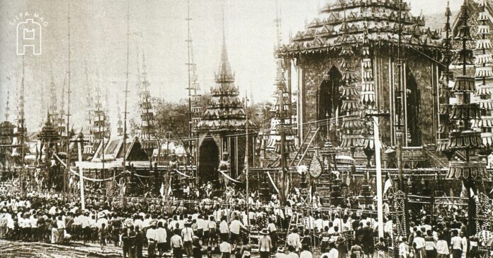 Cover พระเมรุมณฑป ผู้คน ร่วมงานศพ สมัย รัชกาลที่ 5