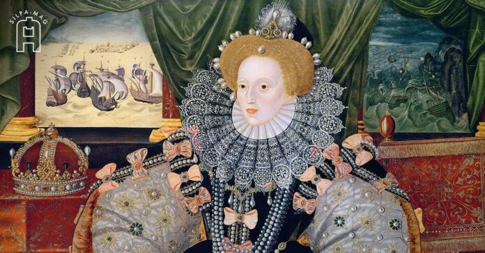 สมเด็จพระราชินีนาถเอลิซาเบธที่ 1 แห่งอังกฤษ (Queen Elizabeth I) มาตรฐานความงาม ยุคเรอแนซ็องส์