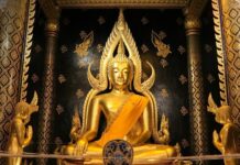 พระพุทธชินราช วัดพระศรีรัตนมหาธาตุ จังหวัดพิษณุโลก พิษณุโลก พระพุทธชินสีห์