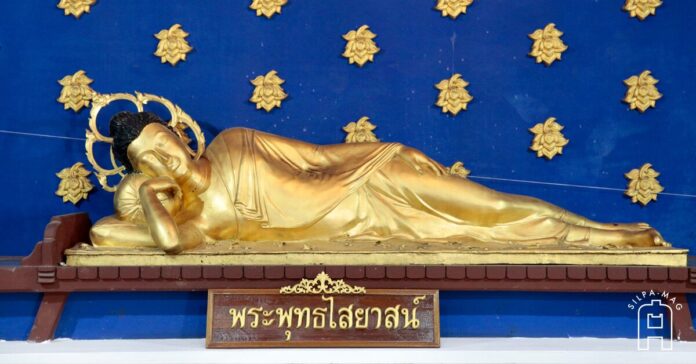 พระพุทธไสยาสน์ โรงเรียนวัดราชาธิวาส