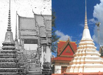 เจดีย์ศิลปะไทยในเขมร