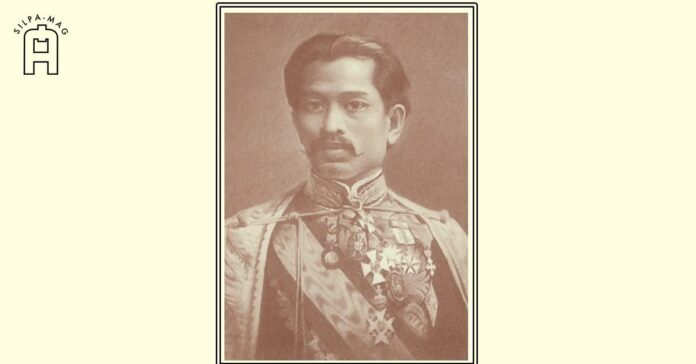 Cover photo ภาพวาด พระองค์เจ้าปฤษฎางค์ อัครราชทูตสยามประจำกรุงปารีส ผู้แทนพระองค์รัชกาลที่ 5 ประกอบเรื่อง วิบากกรรม พระองค์เจ้าปฤษฎางค์