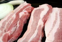 หมูสามชั้น ประกอบเรื่อง ข้อควรสังเกต การประกอบอาหารตำรา ท่านผู้หญิงกลีบ มหิธร