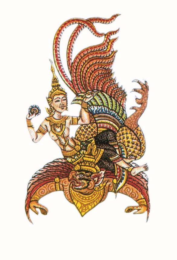 นางสงกรานต์ทุงษเทวี ปฤษฎางค์ ครุฑ