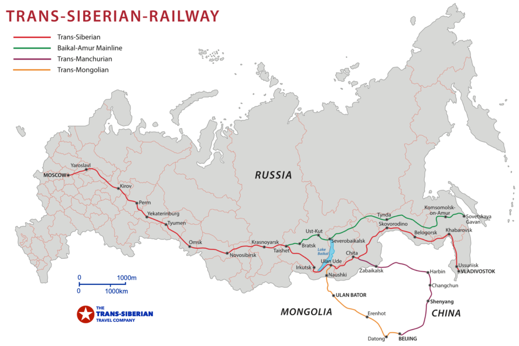 ทางรถไฟสายทรานส์-ไซบีเรีย ช่วงวิกฤตการณ์ ร.ศ. 112