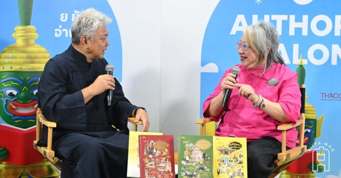 พิมพ์ประไพ-สมฤทธิ์ ใน Author’s Salon สายสัมพันธ์ไทย-จีน ครั้นอดีตสู่ปัจจุบัน