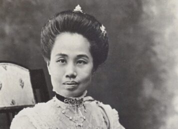 พระราชชายาเจ้าดารารัศมี ประกอบเรื่อง เกล้าผมแบบญี่ปุ่น เกล้าผมแบบอี่ปุ่น