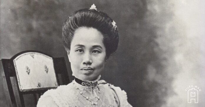 พระราชชายาเจ้าดารารัศมี ประกอบเรื่อง เกล้าผมแบบญี่ปุ่น เกล้าผมแบบอี่ปุ่น