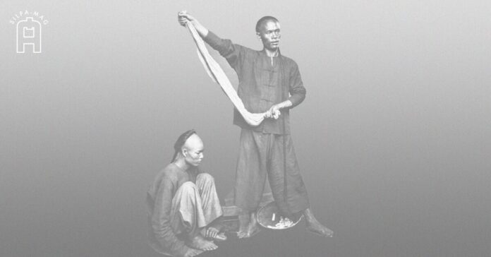 ชาวจีน ผมเปีย ประกอบเรื่อง คนไทยไว้ผมเปีย