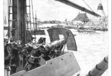 เรือรบฝรั่งเศส ปากน้ำเจ้าพระยา เล็งปืนใหญ่ เข้าหา พระสมุทรเจดีย์ ประกอบเรื่อง 3 ล้านฟรังก์