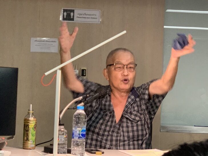 สุจิตต์ วงษ์เทศ ในงานเสวนา โจรสยาม VS เคลมโบเดีย: ปัญหาทะเลาะกันที่ไม่มีวันรู้จบ