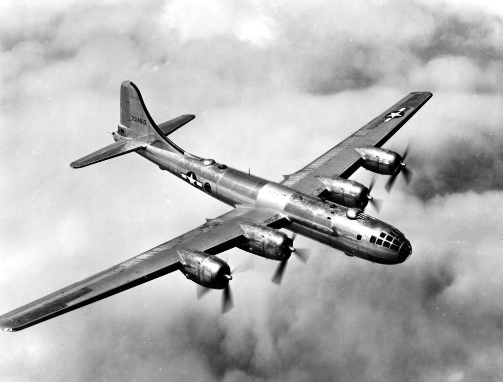 เครื่องบิน B-29 Superfortress วิลเลียม เอ็ดเวิร์ด โบอิ้ง
