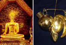 พระเจ้าเก้าตื้อ วัดบุปผาราม หัวใจพระเจ้า พิธีบรรจุหัวใจ